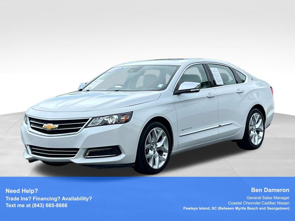 Used 2017 Chevrolet Impala Premier w/ Enhanced Convenience Package