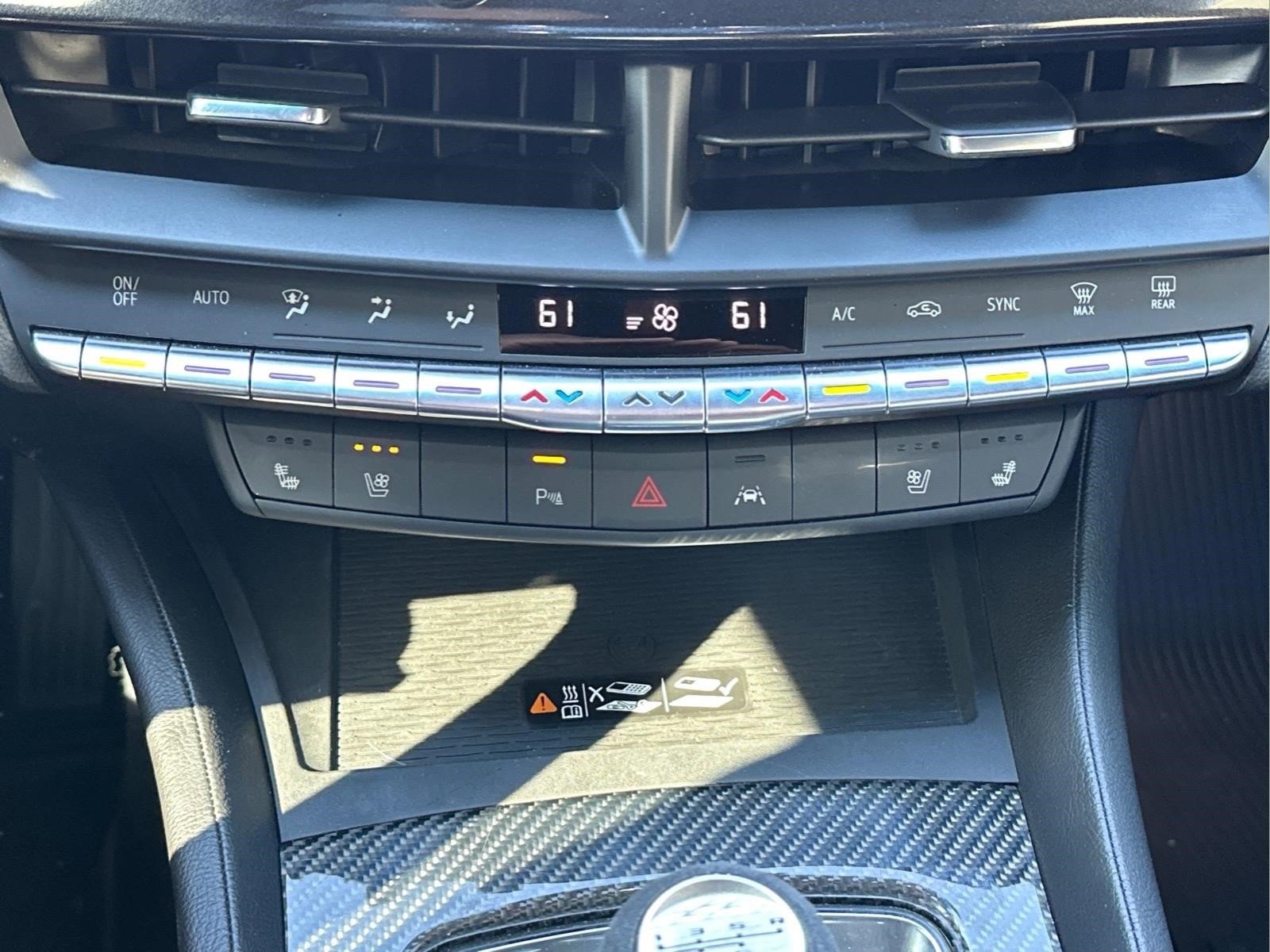 Used 2022 Cadillac CT4 V Blackwing w/ Technology Package RWD image 24