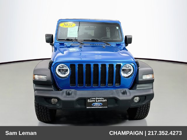 Used 2021 Jeep Wrangler Unlimited Sport AWD/4WD image 2