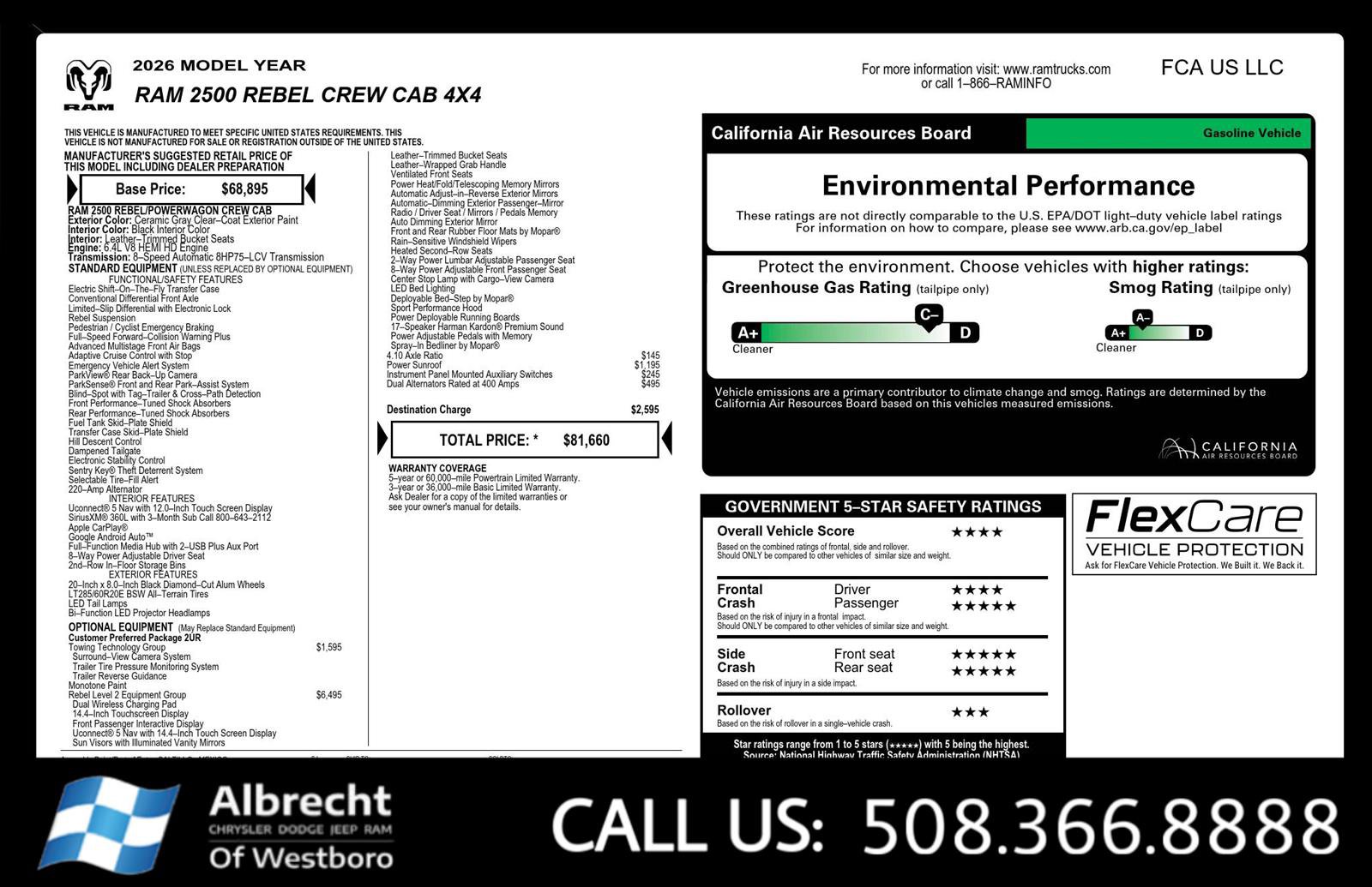New 2026 RAM 2500 Rebel w/ Rebel Level 2 Equipment Group image 29