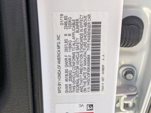 Used 2019 Honda Accord Touring image 26