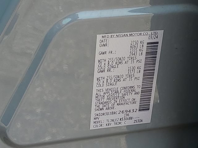Used 2024 Nissan Pathfinder Platinum w/ Cargo Package AWD/4WD image 36