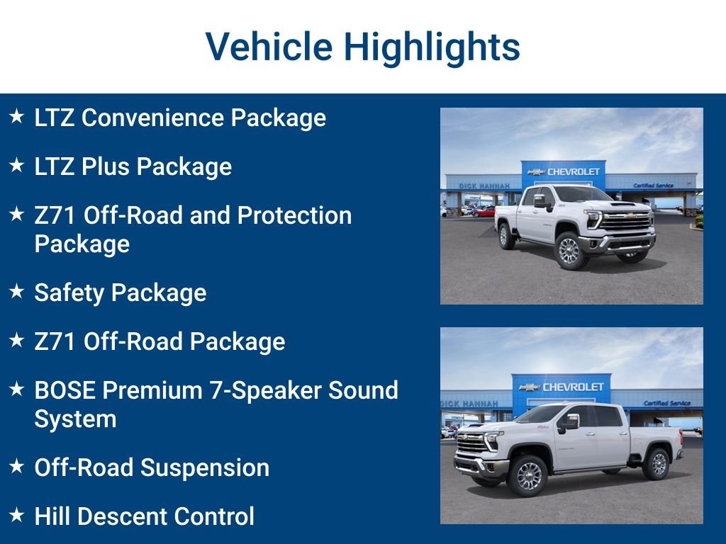 New 2026 Chevrolet Silverado 2500 LTZ w/ LTZ Plus Package AWD/4WD image 3