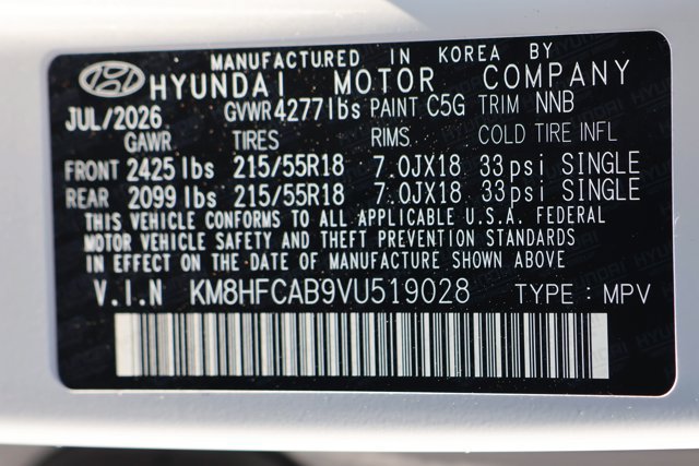 New 2027 Hyundai Kona SEL Sport AWD/4WD image 24