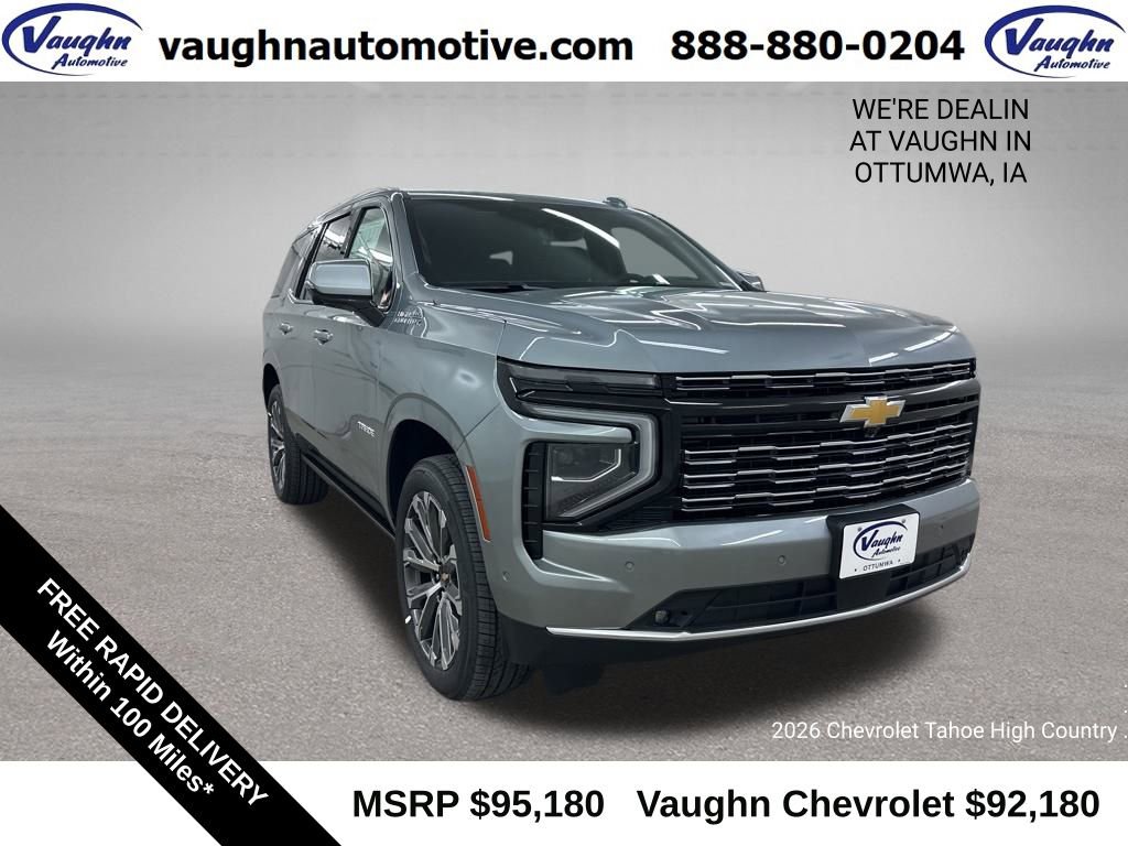 New 2026 Chevrolet Tahoe High Country