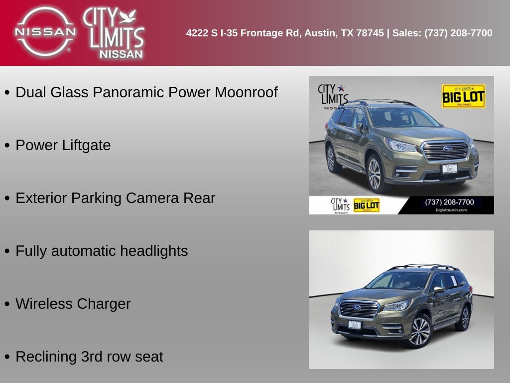 Used 2022 Subaru Ascent Limited w/ Technology Package AWD/4WD image 12