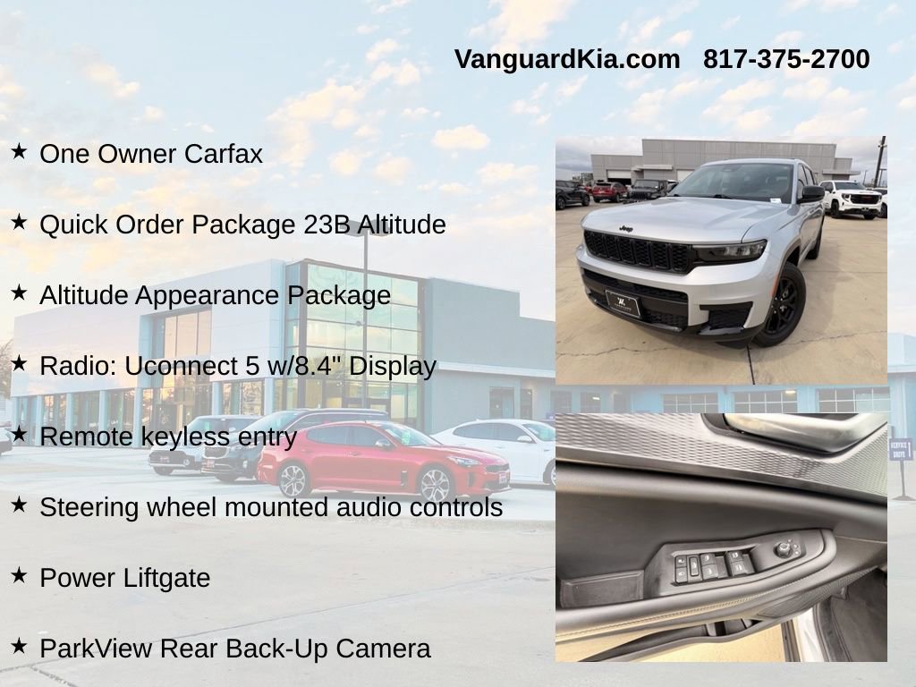 Used 2024 Jeep Grand Cherokee L Laredo AWD/4WD image 6
