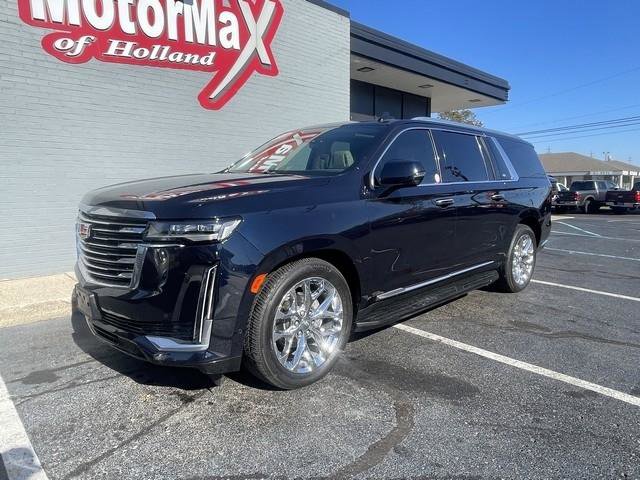 Used 2021 Cadillac Escalade ESV Premium Luxury Platinum image 2
