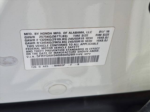 Used 2016 Acura MDX SH-AWD image 15