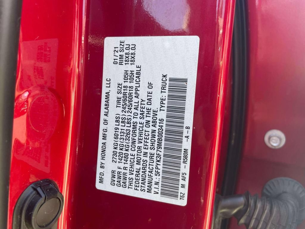 Used 2021 Honda Ridgeline RTL-E image 20