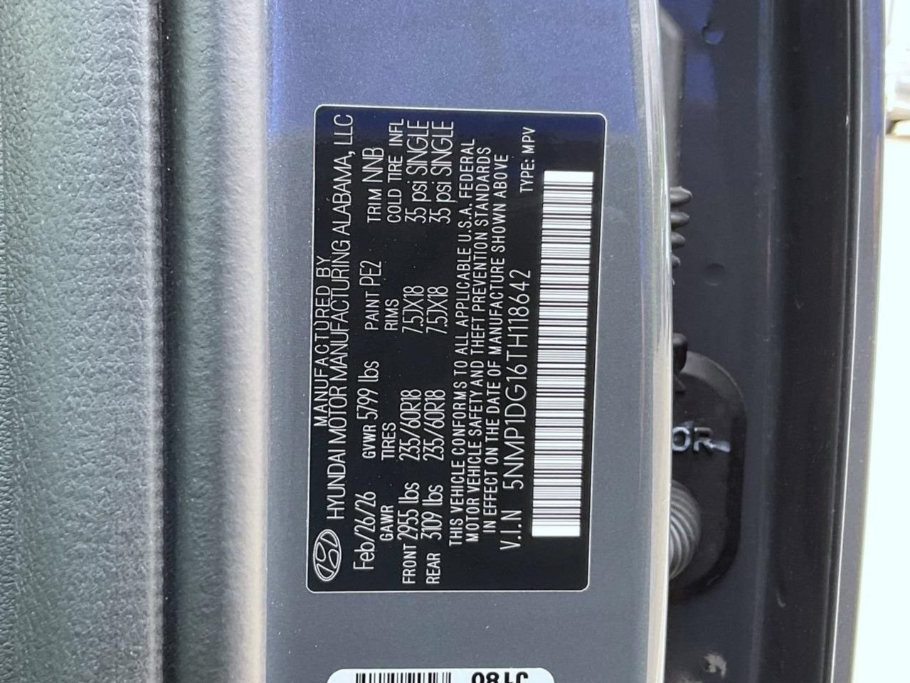 New 2026 Hyundai Santa Fe SE AWD/4WD image 28