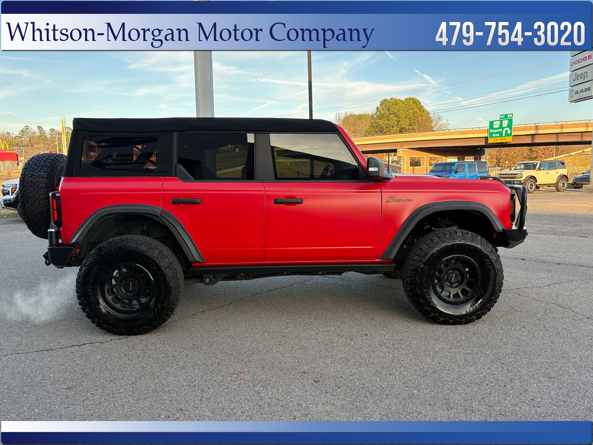 Used 2023 Ford Bronco Badlands w/ Sasquatch Package image 6