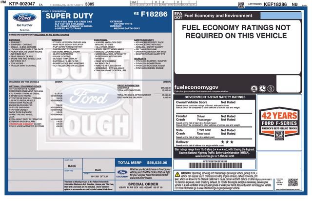 Used 2019 Ford F250 XLT w/ Snow Plow Prep Package AWD/4WD image 43