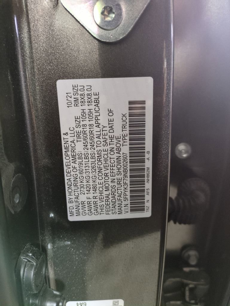 Used 2022 Honda Ridgeline RTL-E image 30