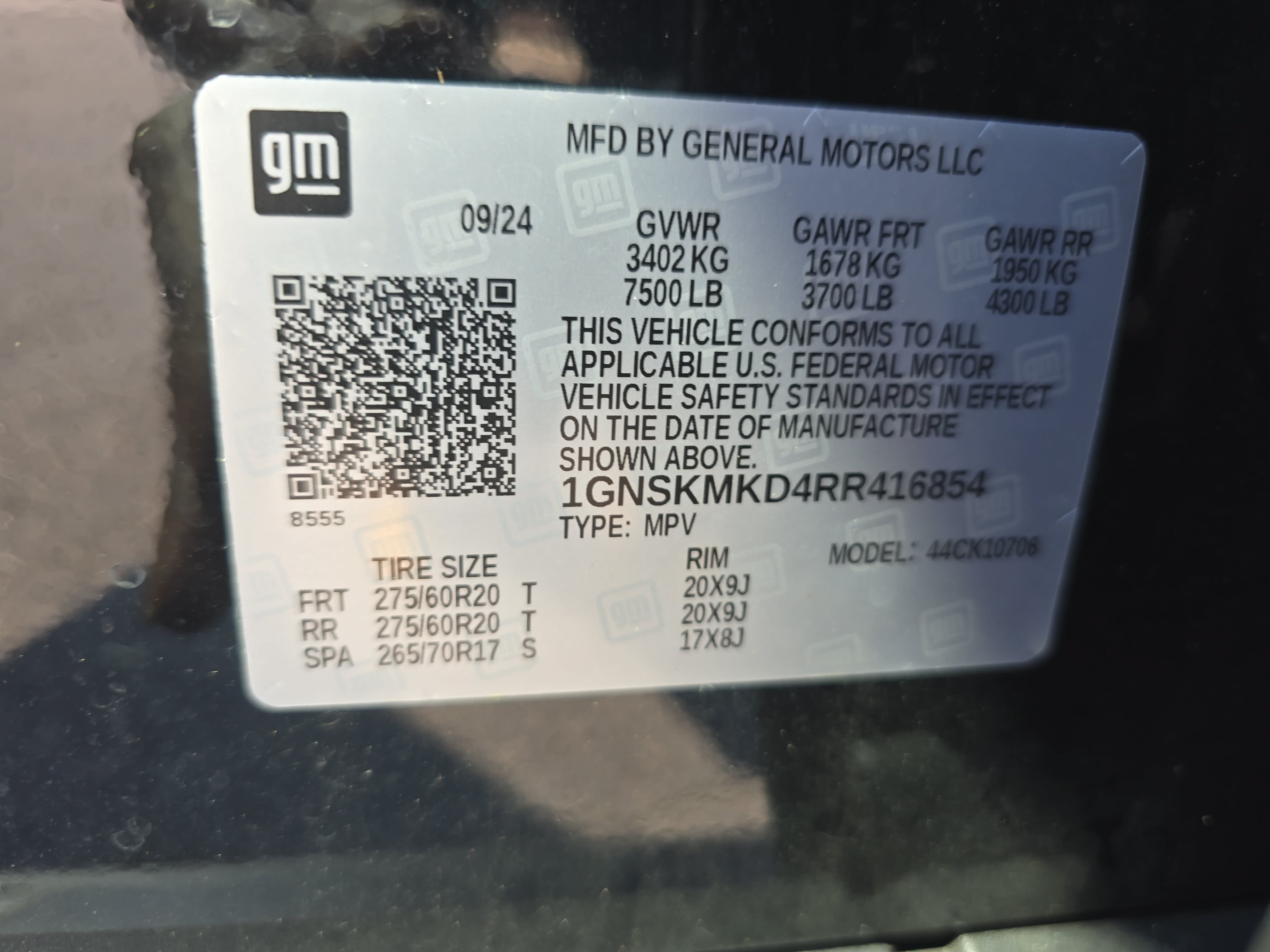 Used 2024 Chevrolet Tahoe LS w/ Driver Alert Package AWD/4WD image 36