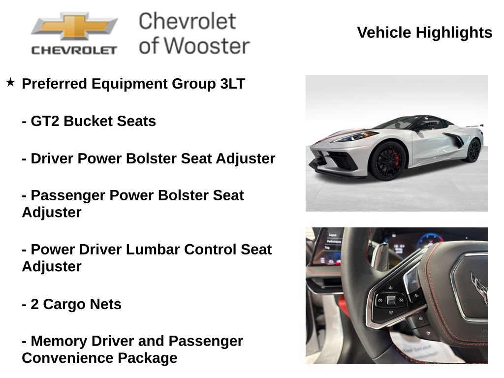 New 2026 Chevrolet Corvette Stingray Premium Conv w/ Z51 Performance Package RWD video 2
