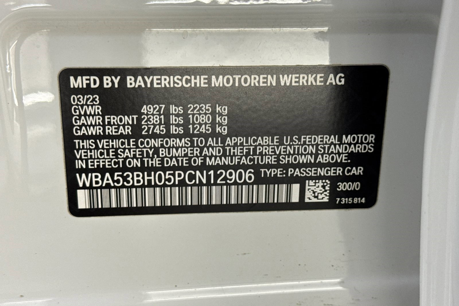 Used 2023 BMW 530i w/ M Sport Package RWD image 21