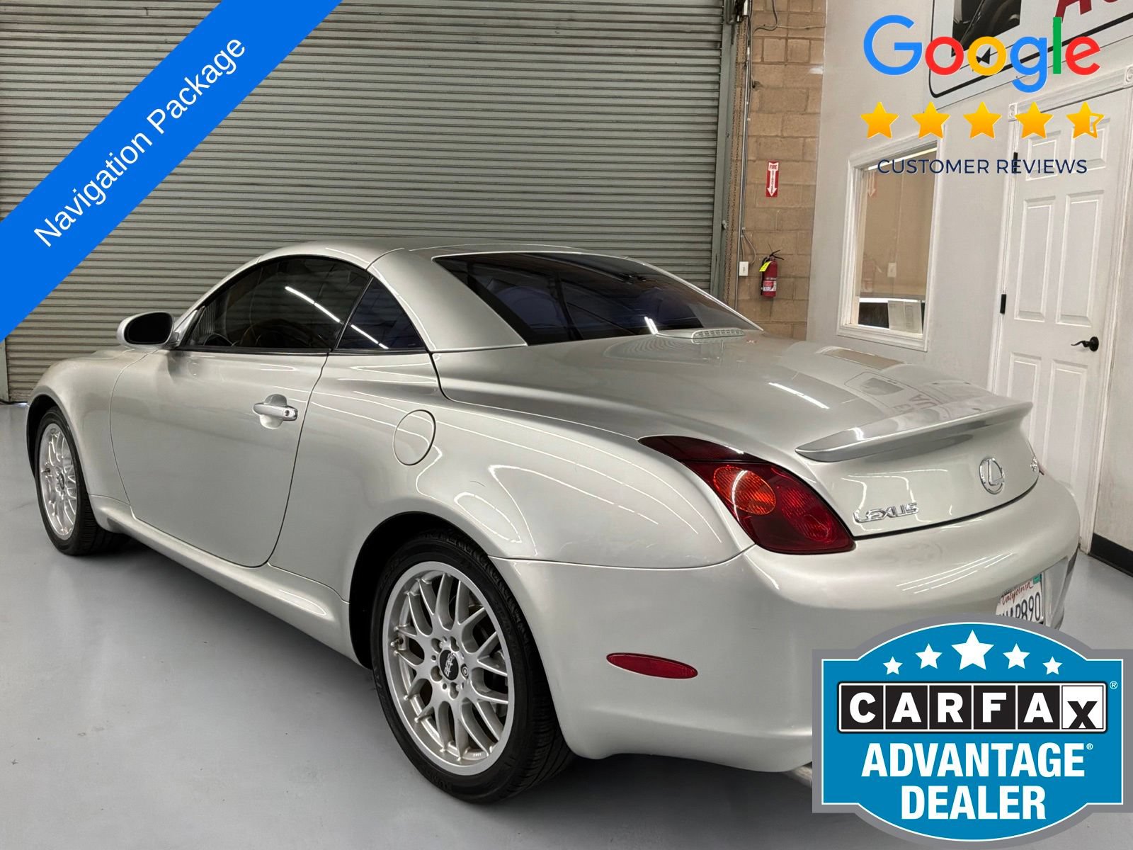Used 2002 Lexus SC 430 Convertible RWD image 3