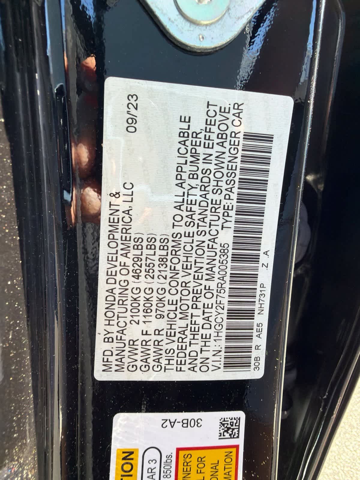 Used 2024 Honda Accord Sport image 21