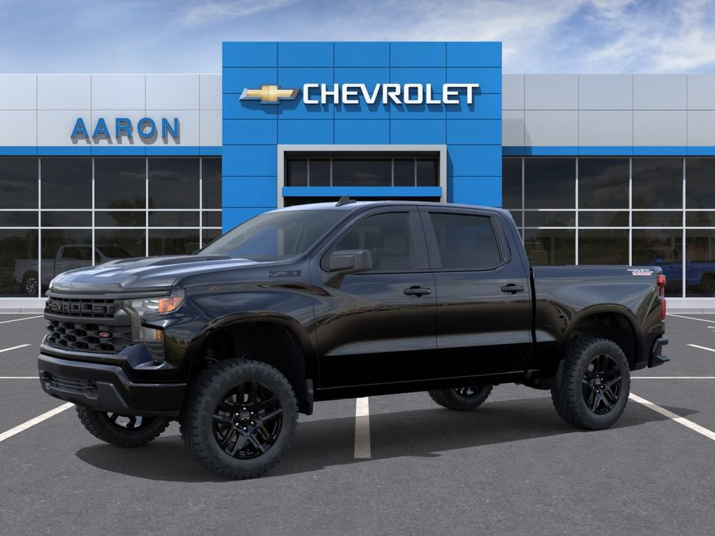 New 2026 Chevrolet Silverado 1500 Custom Trail Boss w/ Dark Appearance Package AWD/4WD image 3