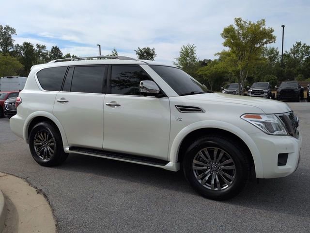 Used 2019 Nissan Armada Platinum w/ Captain's Chairs Package AWD/4WD image 2