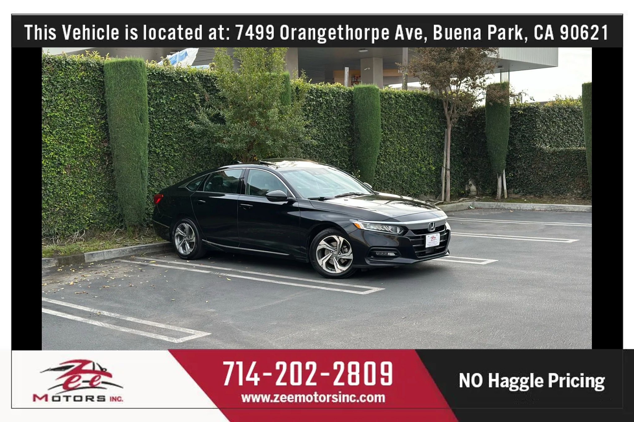 Used 2018 Honda Accord EX-L image 2
