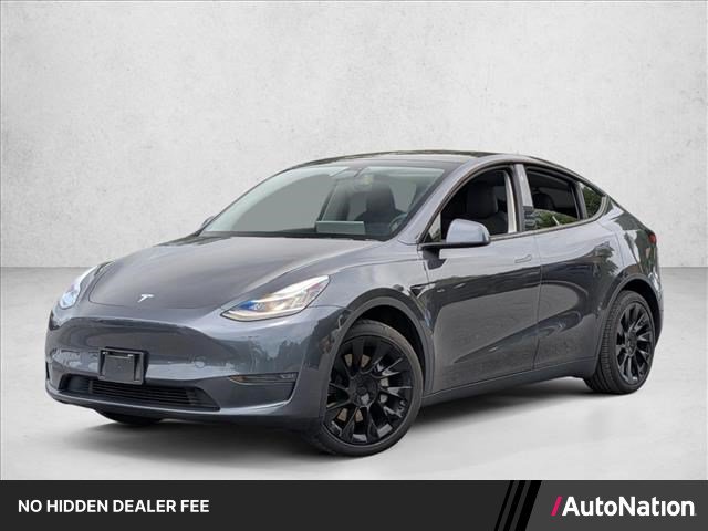 Used 2021 Tesla Model Y Long Range AWD/4WD image 1