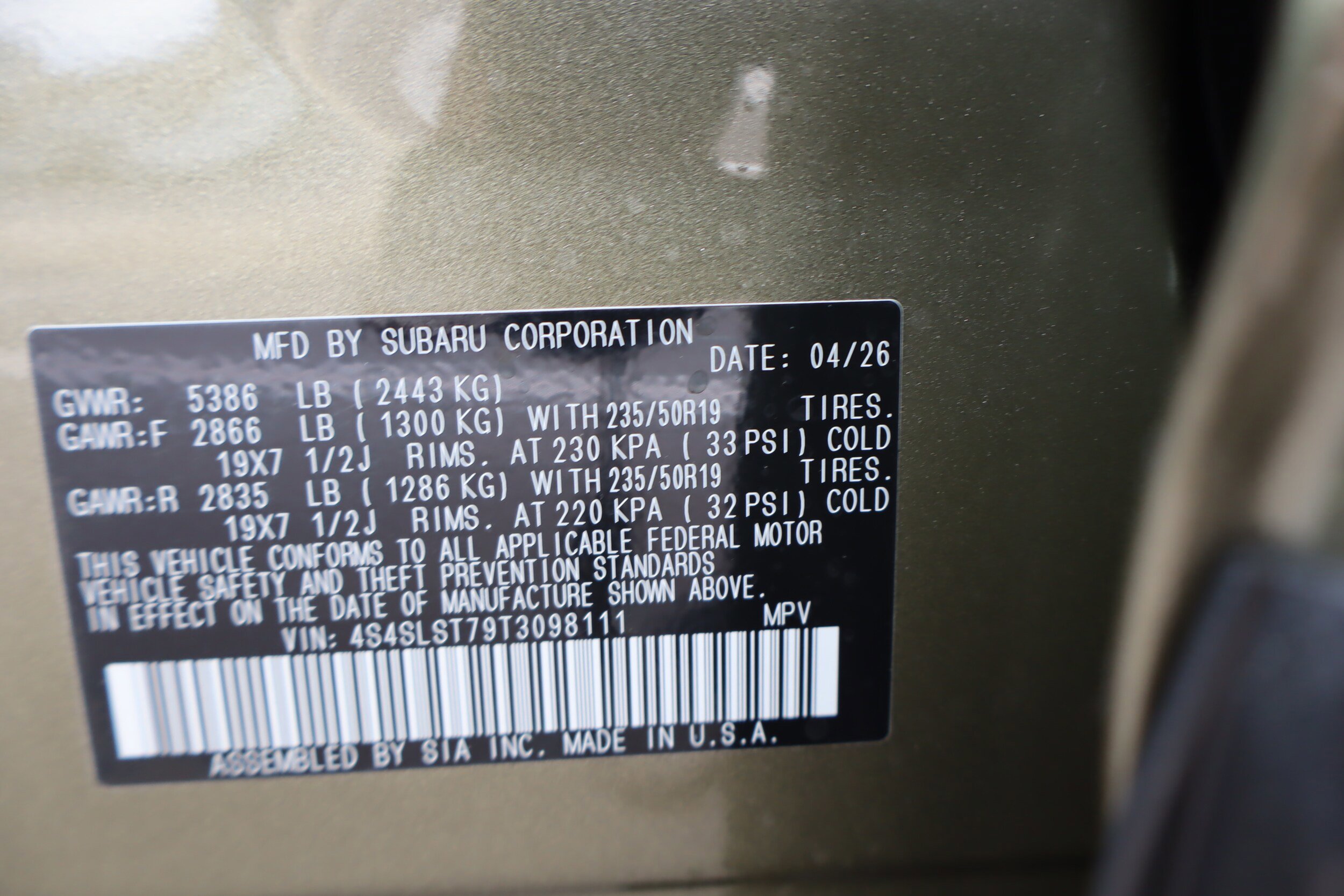 New 2026 Subaru Forester Touring AWD/4WD image 25