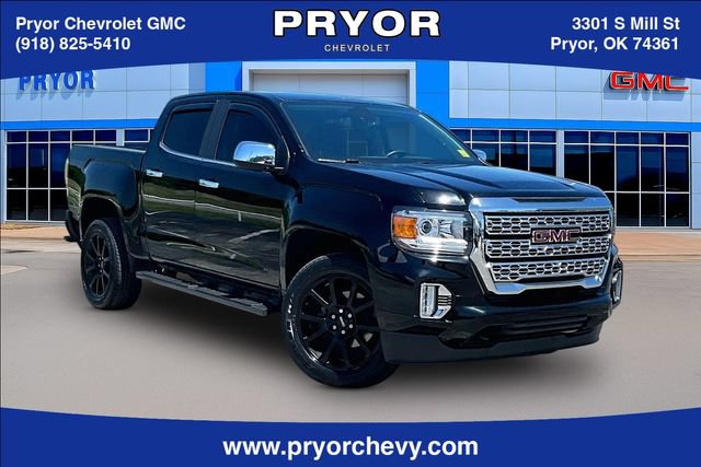 Used 2022 GMC Canyon Denali w/ Denali Black Edition Package AWD/4WD image 1