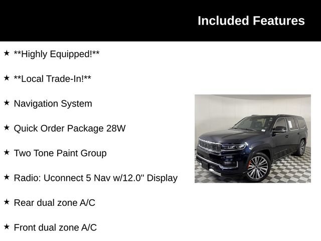 Used 2023 Jeep Grand Wagoneer Series III AWD/4WD image 4