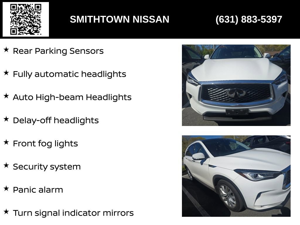 Used 2022 INFINITI QX50 Luxe w/ Cargo Package AWD/4WD image 12