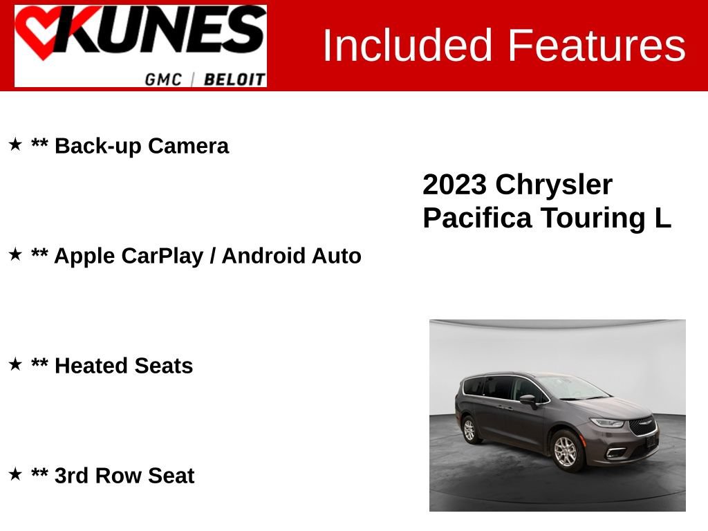 Used 2023 Chrysler Pacifica Touring-L FWD image 2
