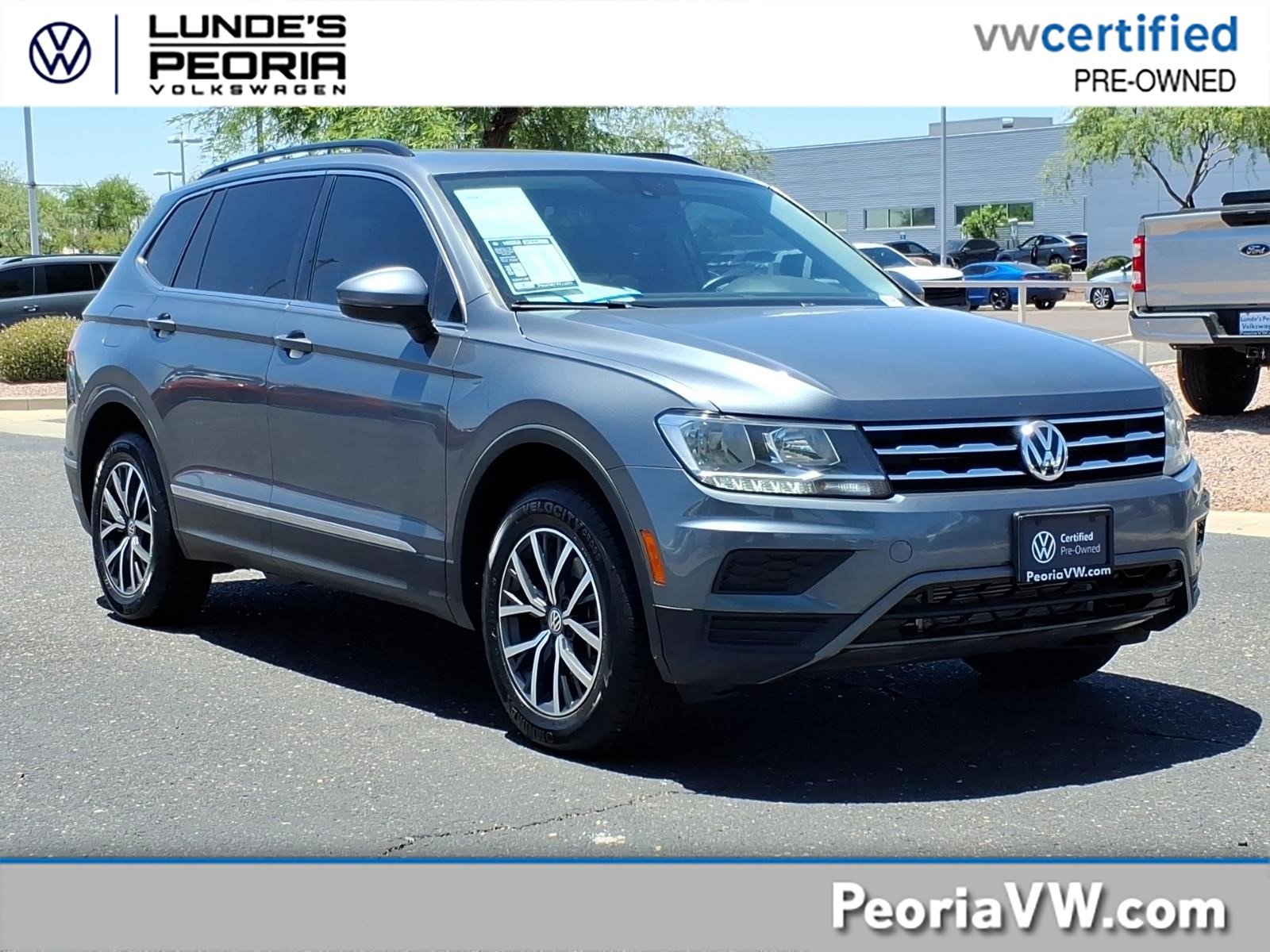 Certified 2020 Volkswagen Tiguan SE w/ Panoramic Sunroof Package