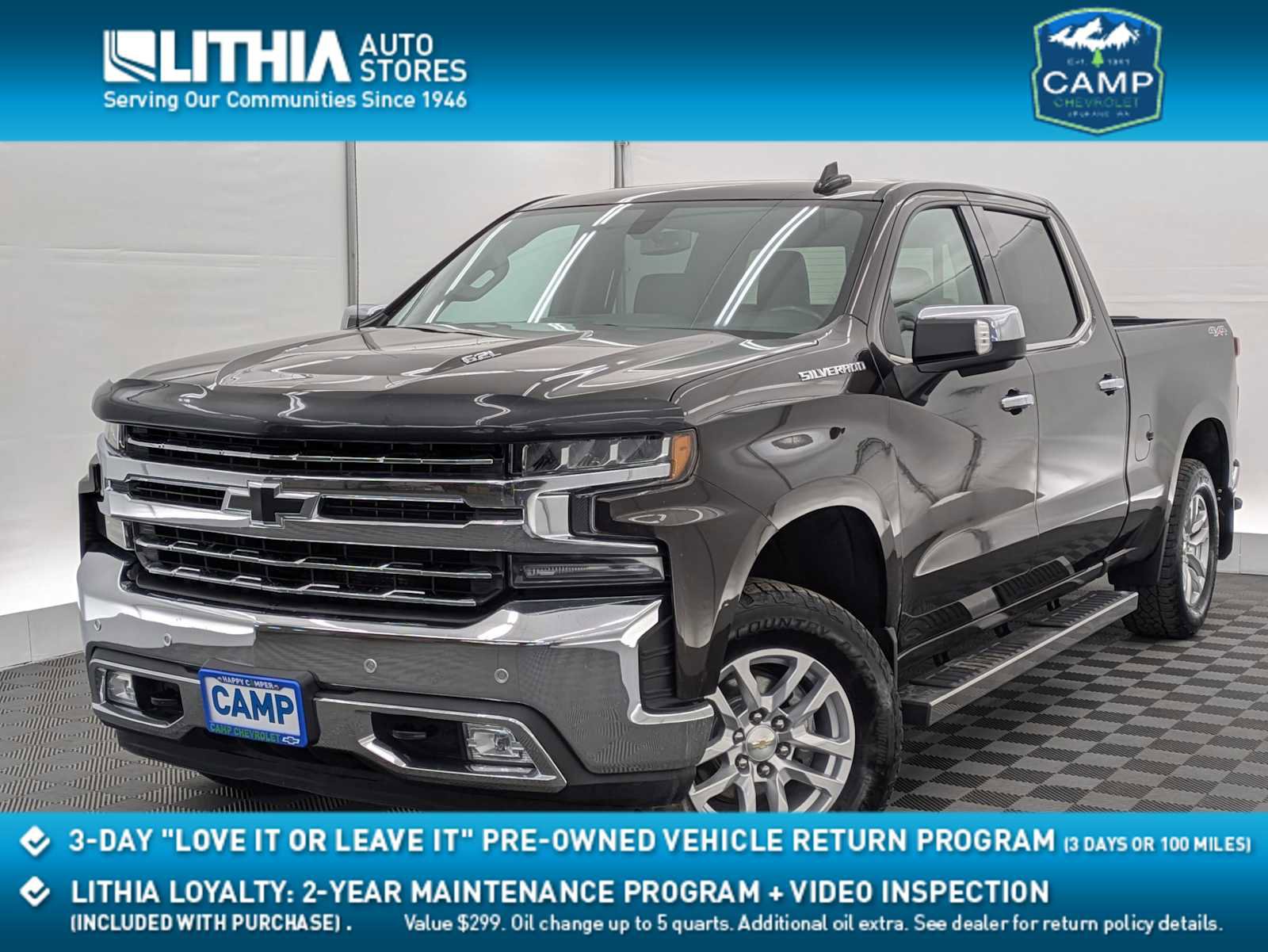 Used 2020 Chevrolet Silverado 1500 LTZ w/ LTZ Plus Package AWD/4WD image 1