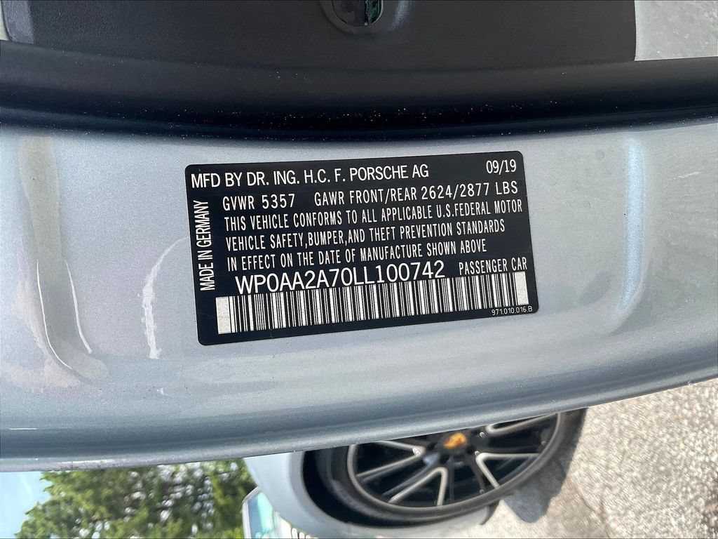 Used 2020 Porsche Panamera 4 AWD/4WD image 17