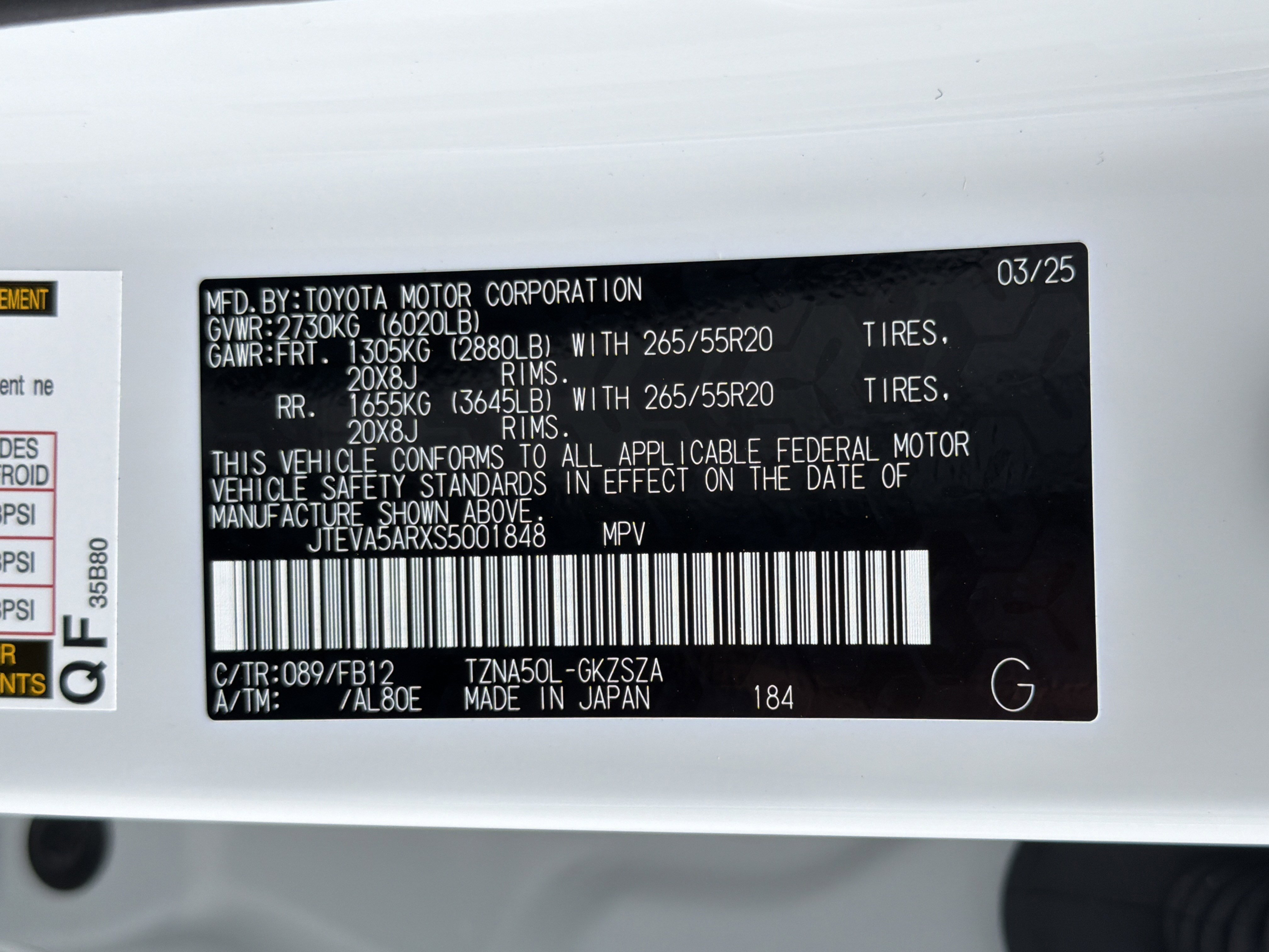 Certified 2025 Toyota 4Runner TRD Sport image 33