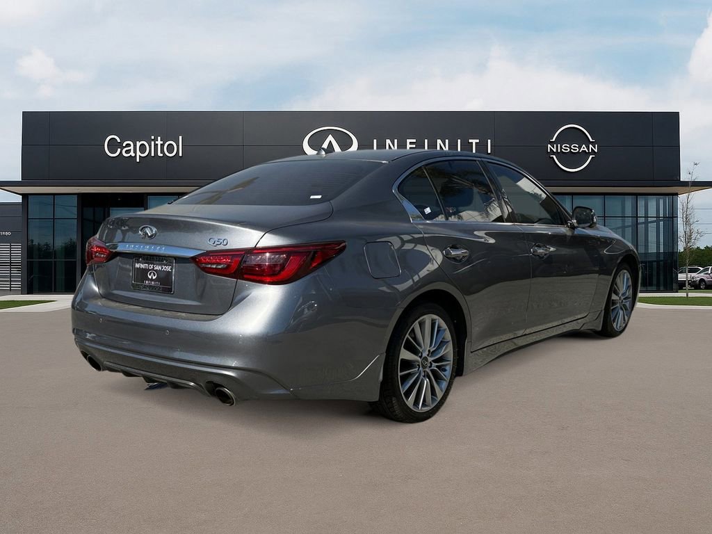 Used 2022 INFINITI Q50 Luxe w/ Cargo Package image 6