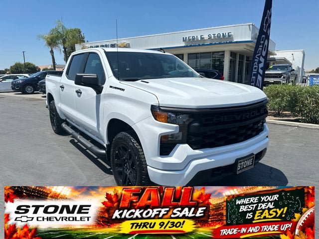 New 2026 Chevrolet Silverado 1500 Custom w/ Turbomax Blackout Package