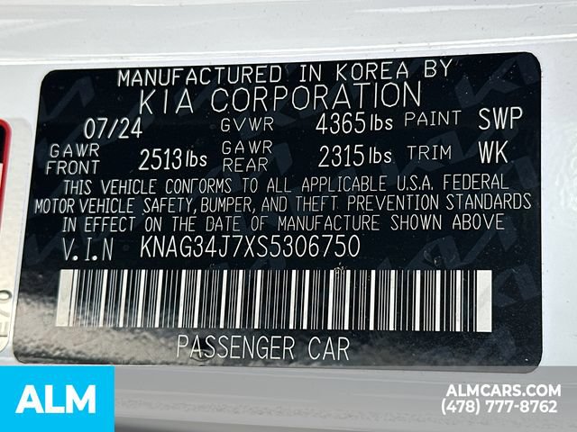 Used 2025 Kia K5 EX FWD image 38