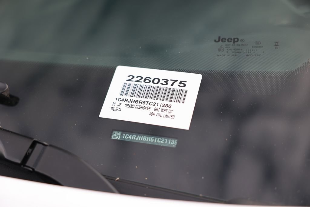 New 2026 Jeep Grand Cherokee Limited image 36