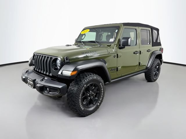 Used 2021 Jeep Wrangler Unlimited Sport AWD/4WD image 3