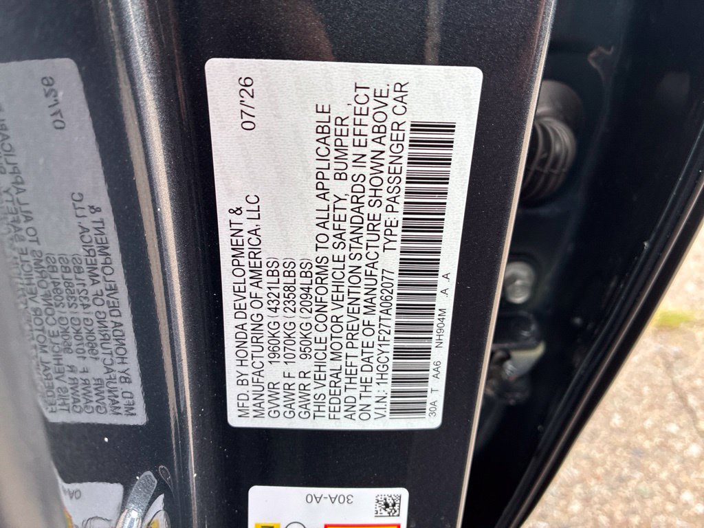 New 2026 Honda Accord LX image 25