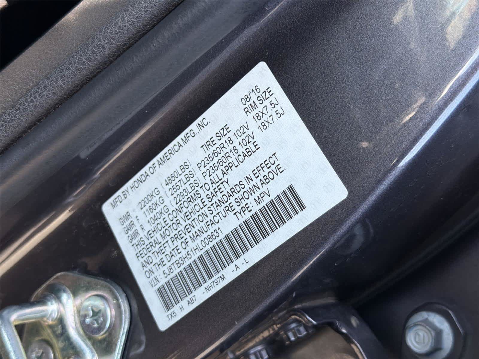 Used 2017 Acura RDX w/ Tech & AcuraWatch Plus Pack FWD image 23