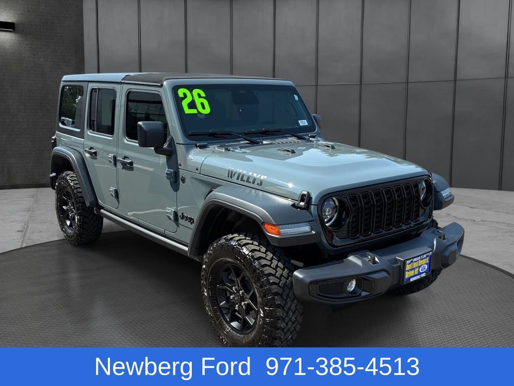 Used 2026 Jeep Wrangler Unlimited Sport AWD/4WD image 3
