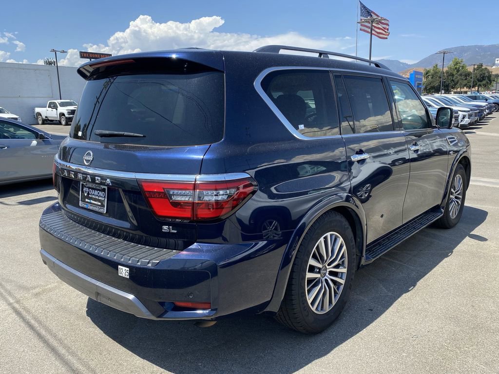 Used 2021 Nissan Armada SL w/ Captain's Chairs Package RWD image 3