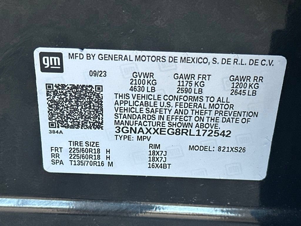 Used 2024 Chevrolet Equinox Premier AWD/4WD image 39