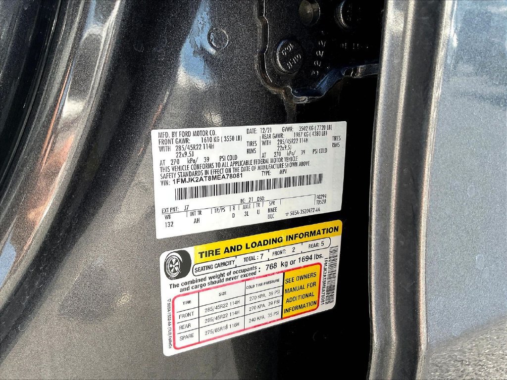 Used 2021 Ford Expedition Max Limited AWD/4WD image 22