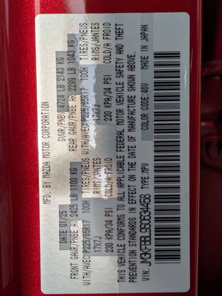 Used 2025 MAZDA CX-5 AWD 2.5 S w/ Select Package image 35