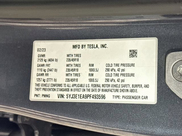 Used 2023 Tesla Model 3 Standard Range RWD image 31