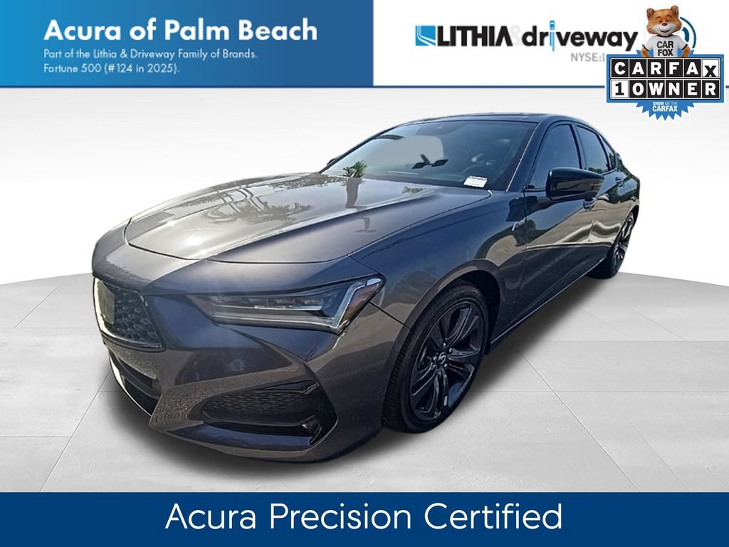Certified 2023 Acura TLX w/ A-SPEC Pkg FWD image 1